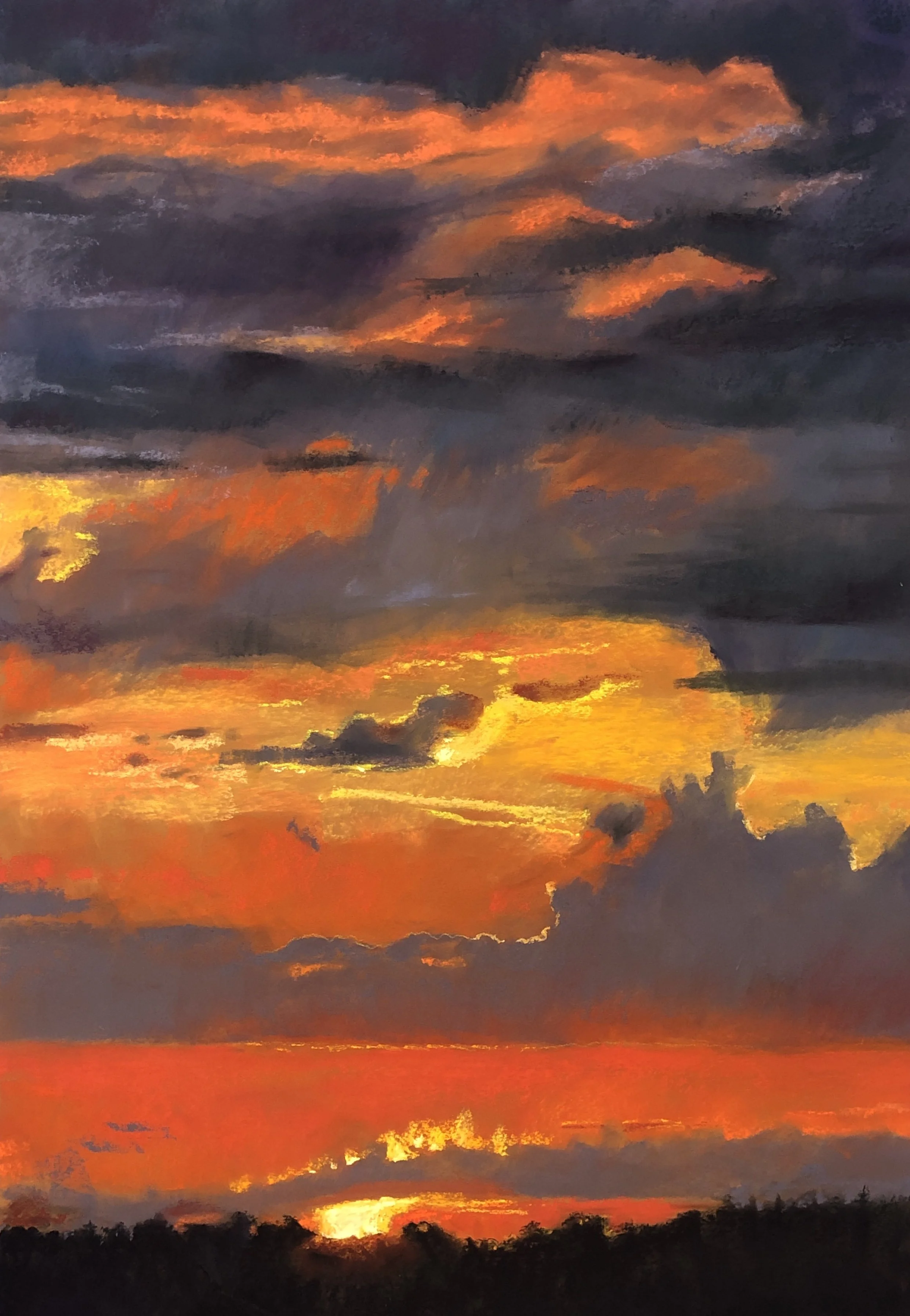 CHARENTE SUNSETS — David Flitcroft Art